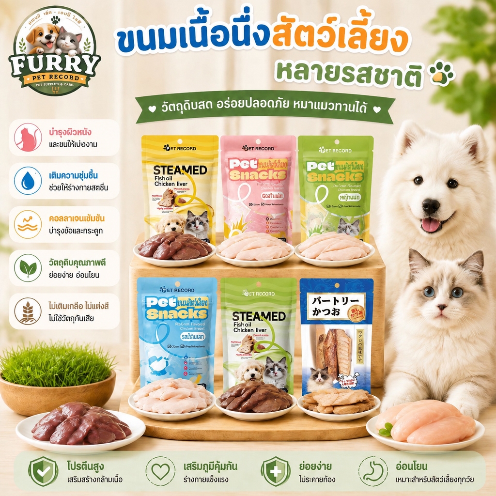 ปลาทู สําหรับแมว คละสี ขนมปลาอบแห้งสําหรับสัตว์เลี้ยง อร่อย มีประโยชน์ ปลาทูแมว ขนมแมว 15กรัม อาหารเสริมปลาทูแนว