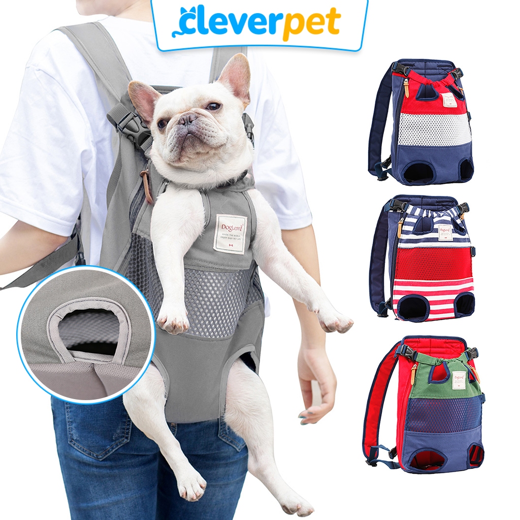 Doglemi กระเป๋าหมาและแมว เป้สะพายหลังใส่สุนัข สัตว์เลี้ยง Pet Carrier CleverPet