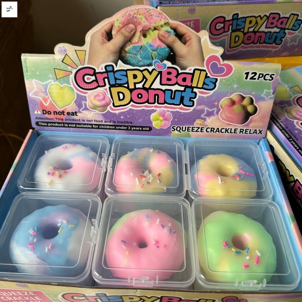 โดนัทกรอบ Macaron Cat Claw ช็อกโกแลต - ขนมคลายเครียดกรุบกรอบ