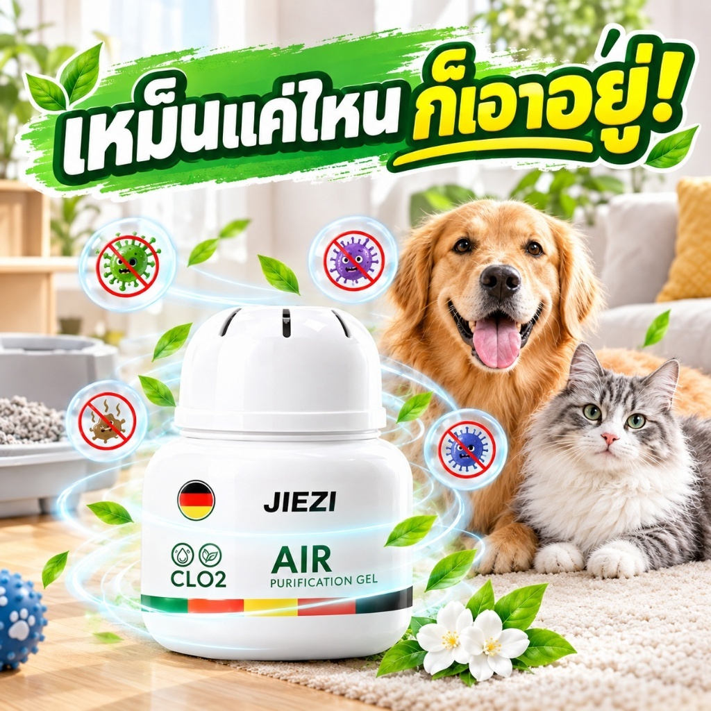 ขจัดกลิ่นเหม็นของสัตว์เลี้ยง🐱กําจัดกลิ่นสัตว์เลี้ยง กําจัดกลิ่นฉี่แมว อึสัตว์เลี้ยง สูตรขจัดแรง ยับยั้งแบคทีเรีย