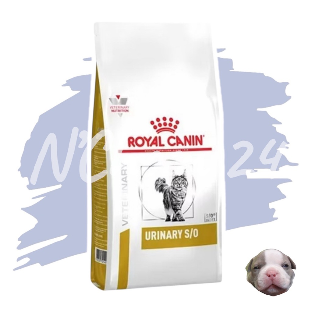 Royal Canin Urinary S/O cat food ขนาด 400g และ 1.5 กิโลกรัม อาหารแมว โรคนิ่ว กระเพาะปัสสาวะสตรูไวท์