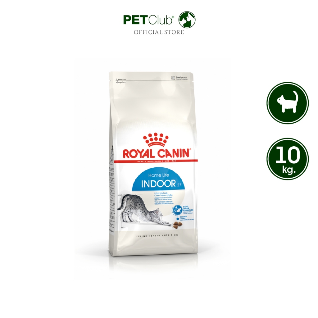 PETClub] Royal Canin Indoor - แมวโต เลี้ยงในบ้าน [10KG