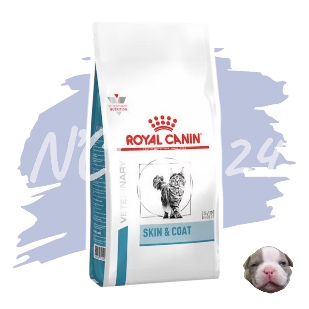 Royal Canin Skin&Coat 1.5 kg ใช้สําหรับแมวอายุ 1 ปี ขึ้นไป แมวที่เป็นโรคผิวหนัง