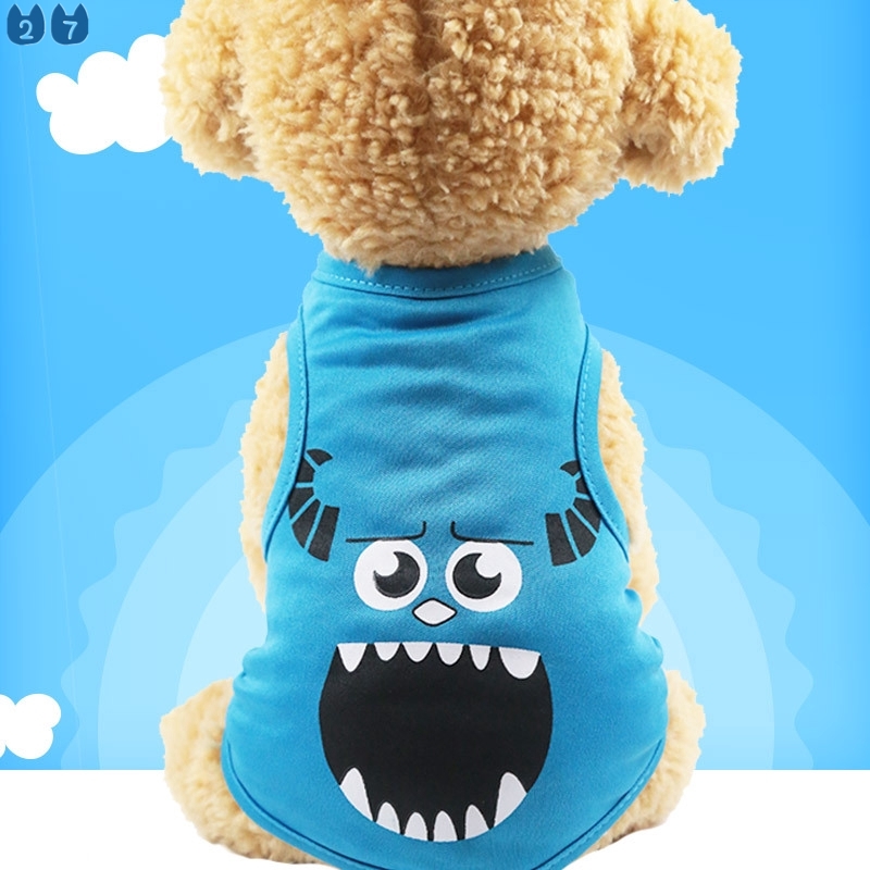 27Pets』เสื้อกั๊กลายการ์ตูนระบายอากาศสําหรับสัตว์เลี้ยงสุนัขแมว