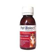 Pet Select Ferro-Boost 100ml วิตามินสําหรับการบํารุงเม็ดเลือดโดยเฉพาะเม็ดเลือดแดง ของสุนัขและแมว